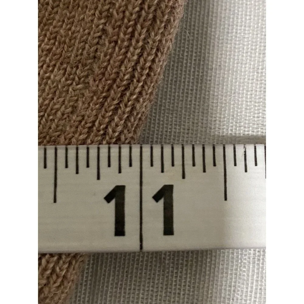 Brown Short-Sleeve Henley Sweater - Picture 4 of 8